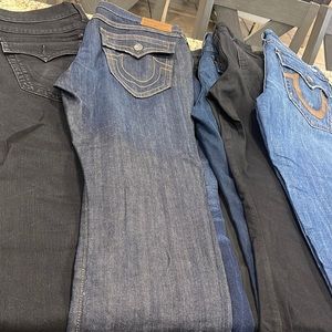 I have a total of 9 True Religion Jeans selling all together